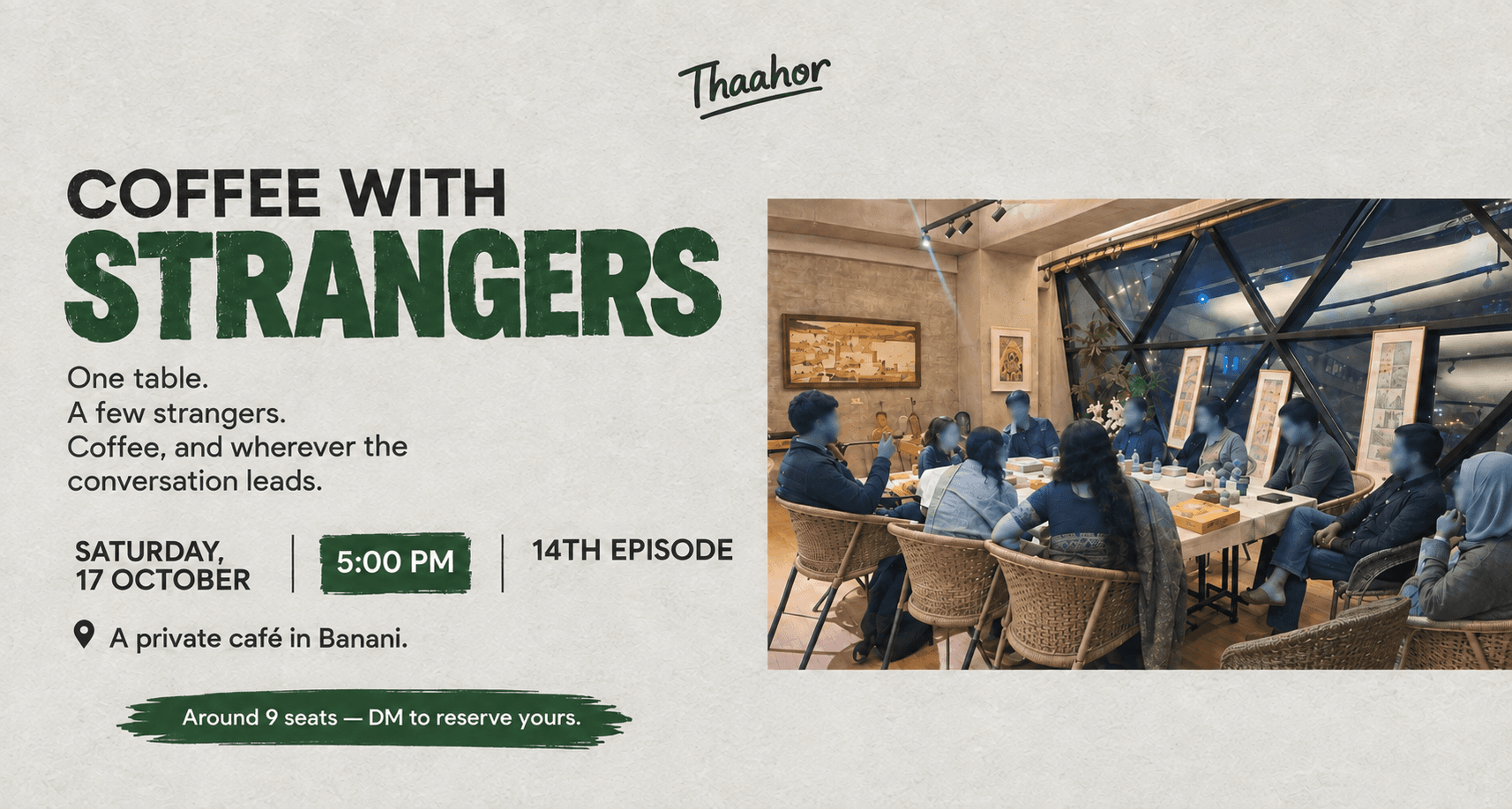 Coffee with strangers